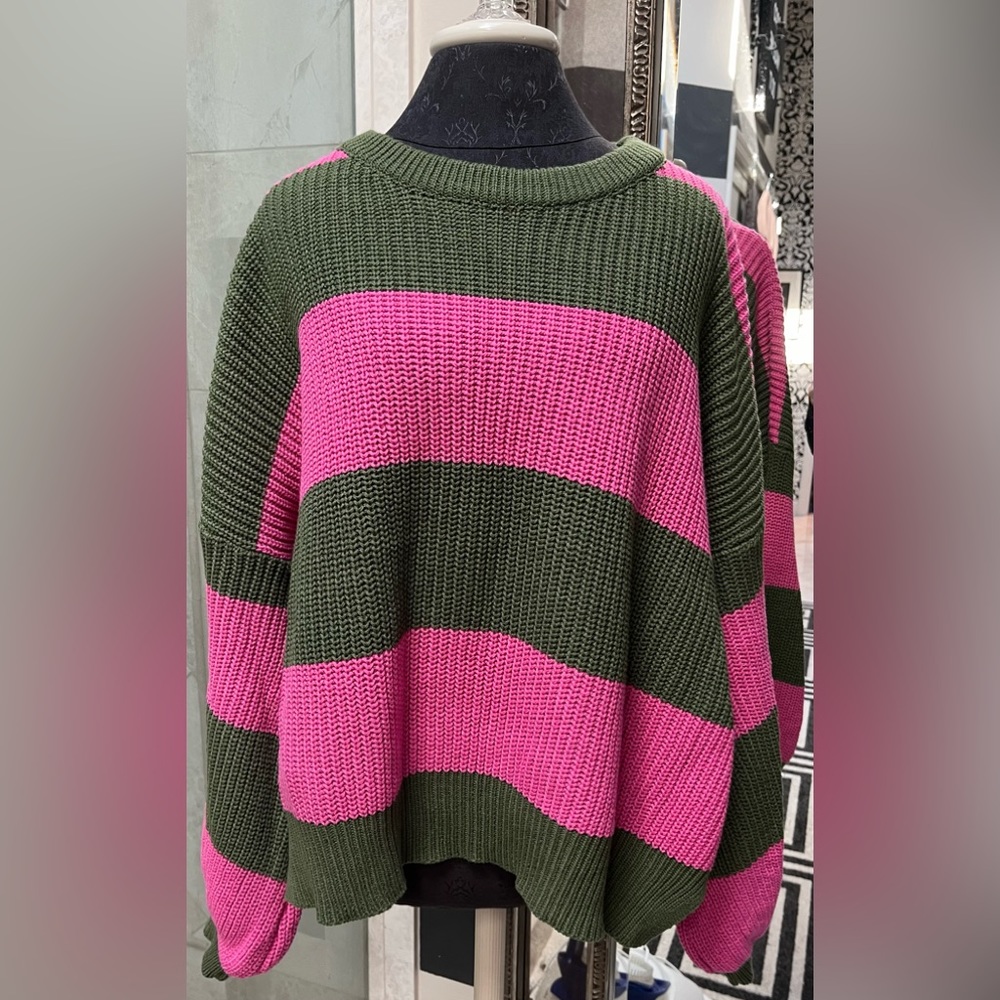 POL Stripe Sweater